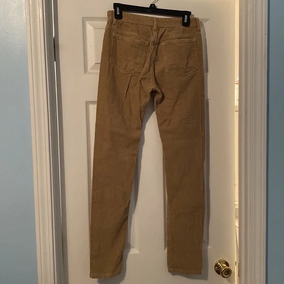 A.P.C Petite new standard corduroy tan pants 100% cotton size: 28 - Picture 6 of 9